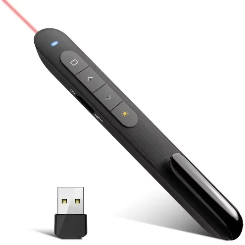 Laser Pointer Presenter - 무선 프레젠터 레이저 페이지 넘김 펜