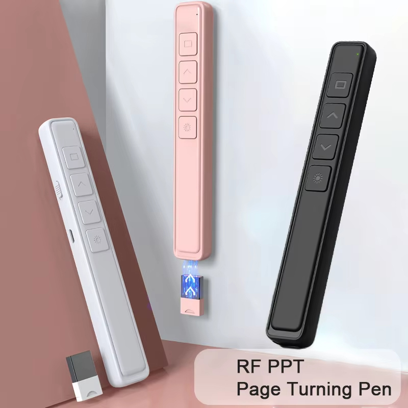 Laser Pointer Presenter - 무선 프레젠터 페이지 넘김 펜 레이저