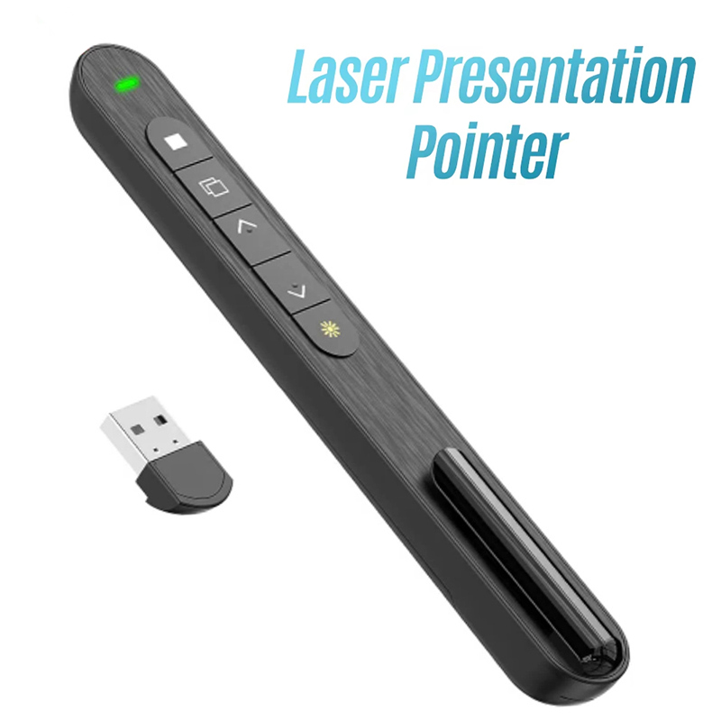 Laser Pointer Presenter - 무선 프레젠터 레이저 페이지 넘김 펜