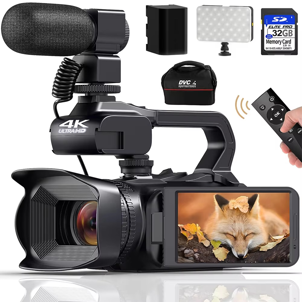 Electronic Gadgets For Home - 4K 전문가용 비디오 카메라 사진 촬영용