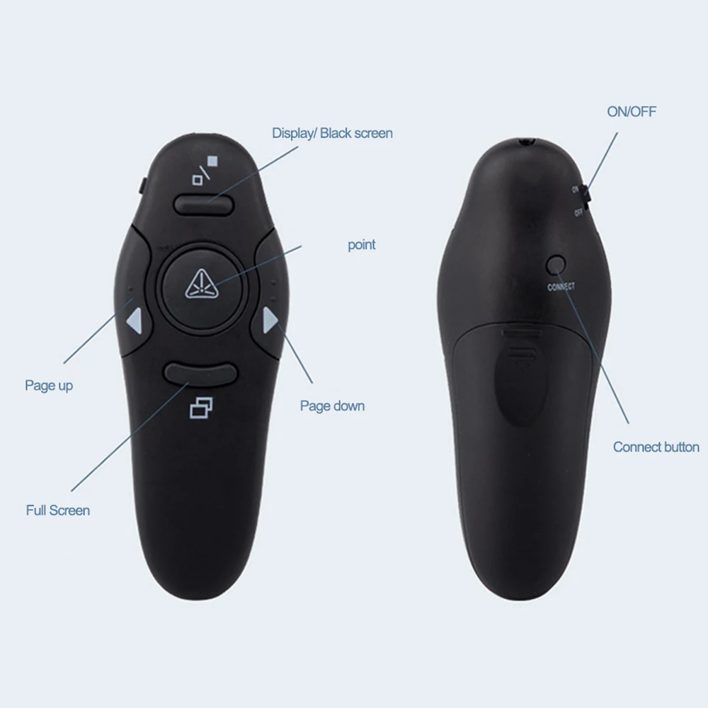 Laser Pointer Presenter - 프로젝터 PPT 파워포인트 프리젠테이션 펜용 발표자