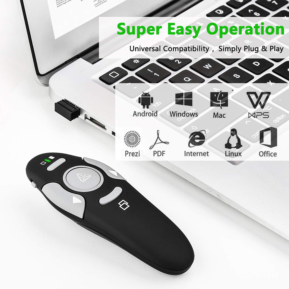 MRSVI 무선 프레젠테이션 클리커 레이저 포인터 US - Laser Pointer Presenter 리뷰 및 가격