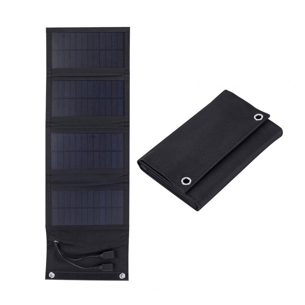 휴대용 태양광 충전기 접이식 태양광 패널 충전기 7w  - Solar Powered Charger 리뷰 및 가격