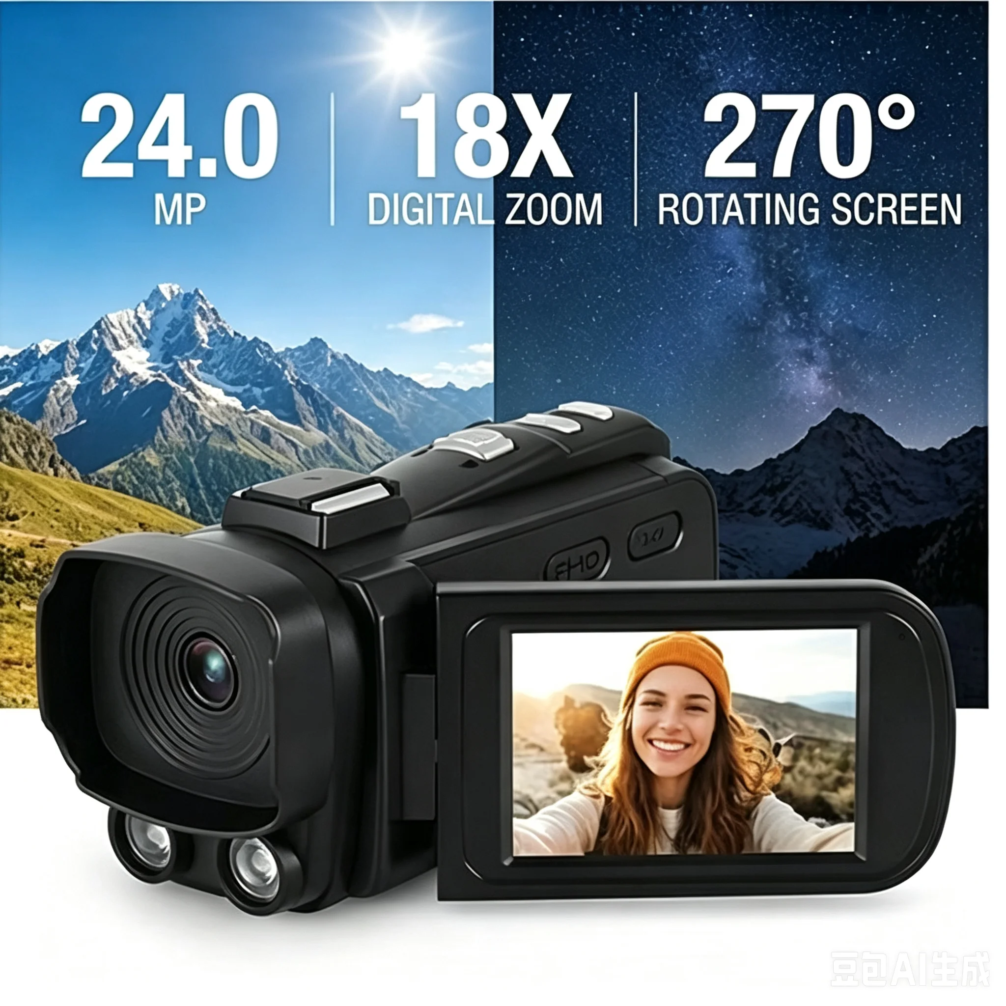 1080P 풀 HD 디지털 카메라 비디오 캠코더 적외선 - Electronic Gadgets For Home 리뷰 및 가격