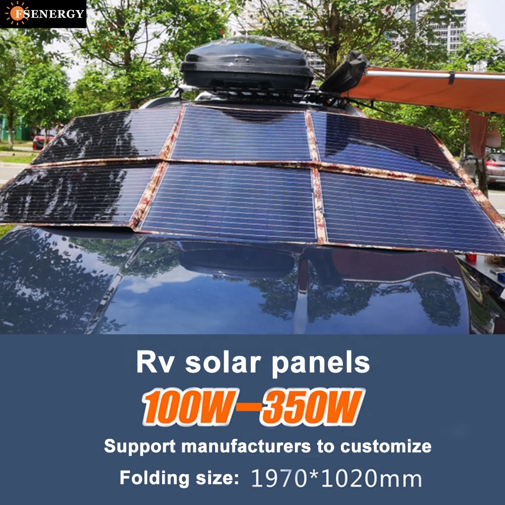 350W 유연한 단결정 태양광 패널, RV 전자차 및  - Solar Powered Charger 리뷰 및 가격