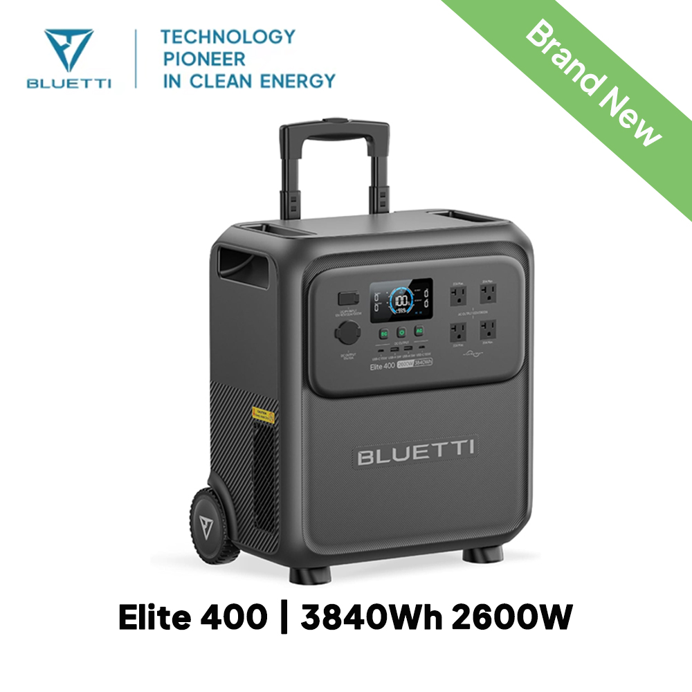 블루티 엘리트 400 2600W 3840Wh 초대용량  - Solar Powered Charger 리뷰 및 가격