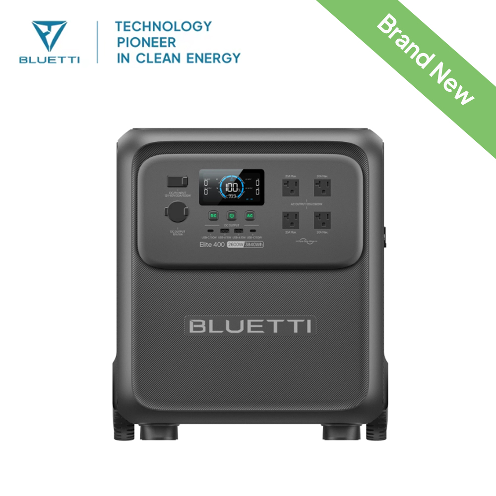 블루티 엘리트 400 2600W 3840Wh 초대용량  - Solar Powered Charger 리뷰 및 가격
