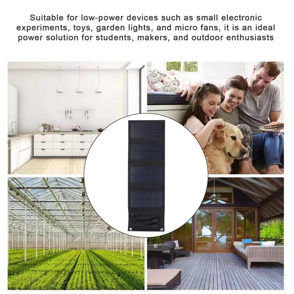 경량 태양광 패널 접이식 태양광 패널 충전기 7w 휴대 - Solar Powered Charger 리뷰 및 가격
