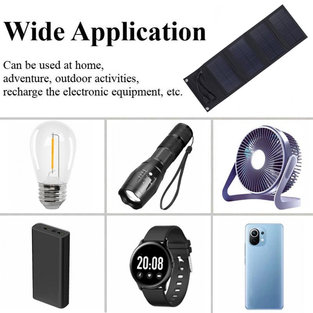경량 태양광 패널 접이식 태양광 패널 충전기 7w 휴대 - Solar Powered Charger 리뷰 및 가격