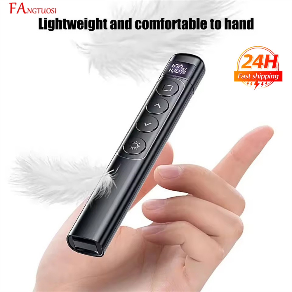새로운 무선 PPT 리모컨 펜 프로젝터 페이지 펜, 리 - Laser Pointer Presenter 리뷰 및 가격