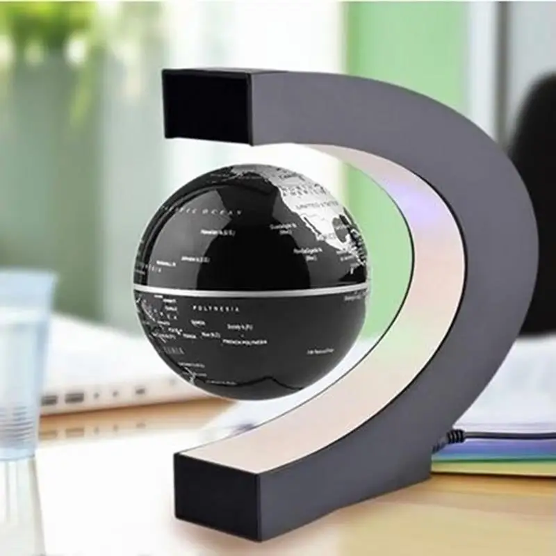 마그네틱 플로팅 부상 글로브 LED 세계지도 전자 반  - Electronic Gadgets For Home 리뷰 및 가격